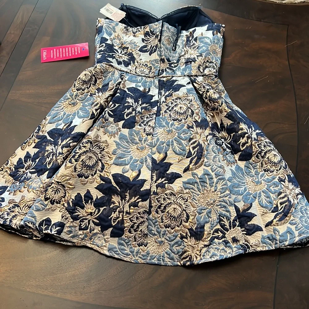 BLONDIE Sleeveless Mini Fit + Flare Dress. - Picture 10 of 15